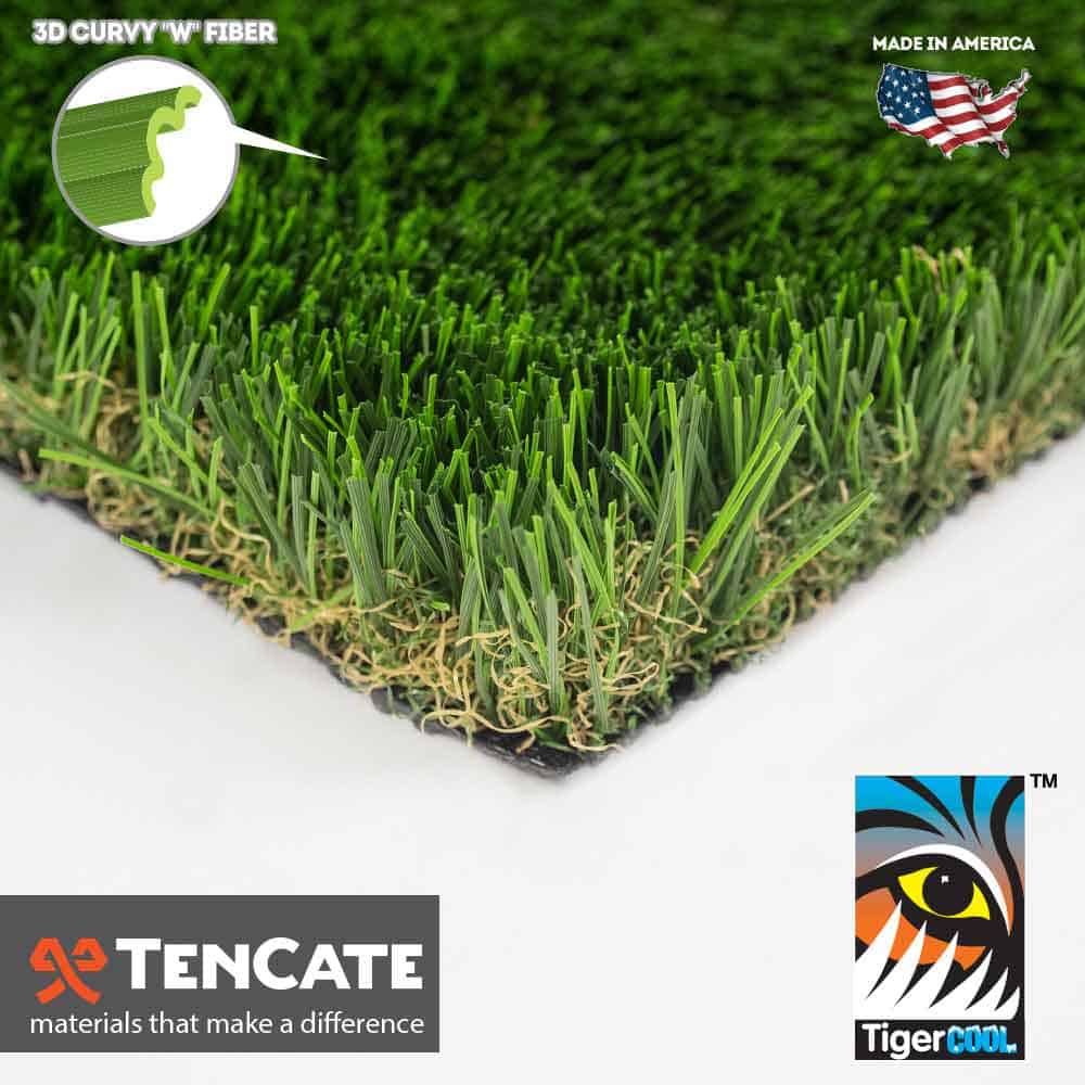 Diamond Supreme Spring synthetic turf sample