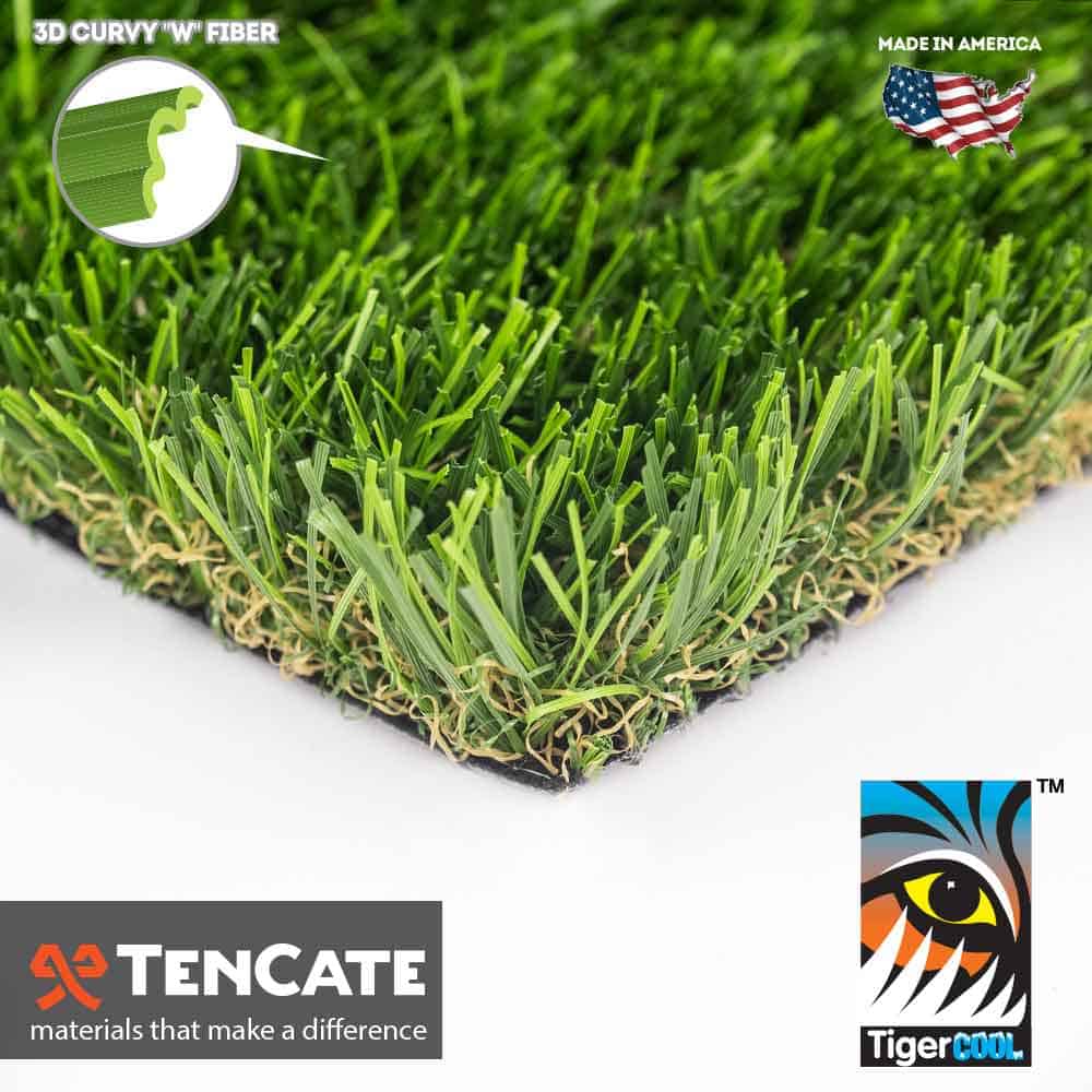 Diamond Light Spring synthetic turf sample