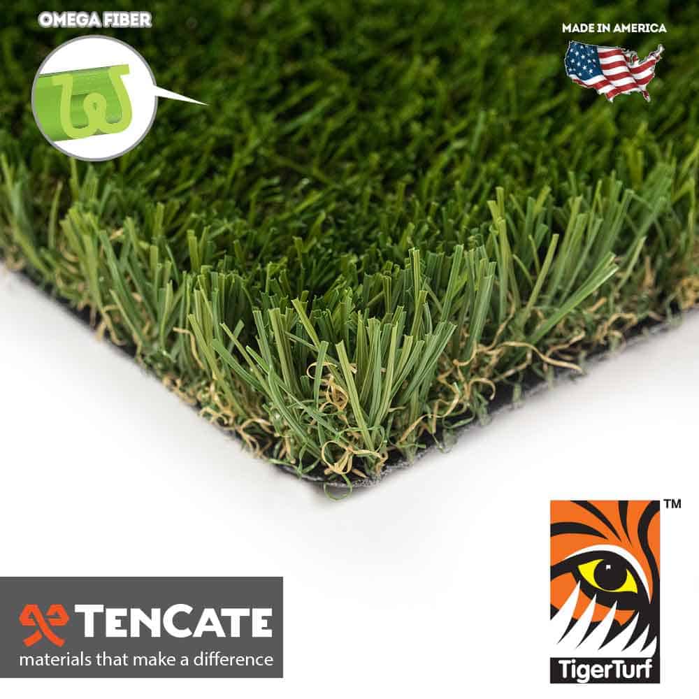 Everglade Fescue Light synthetic turf sample