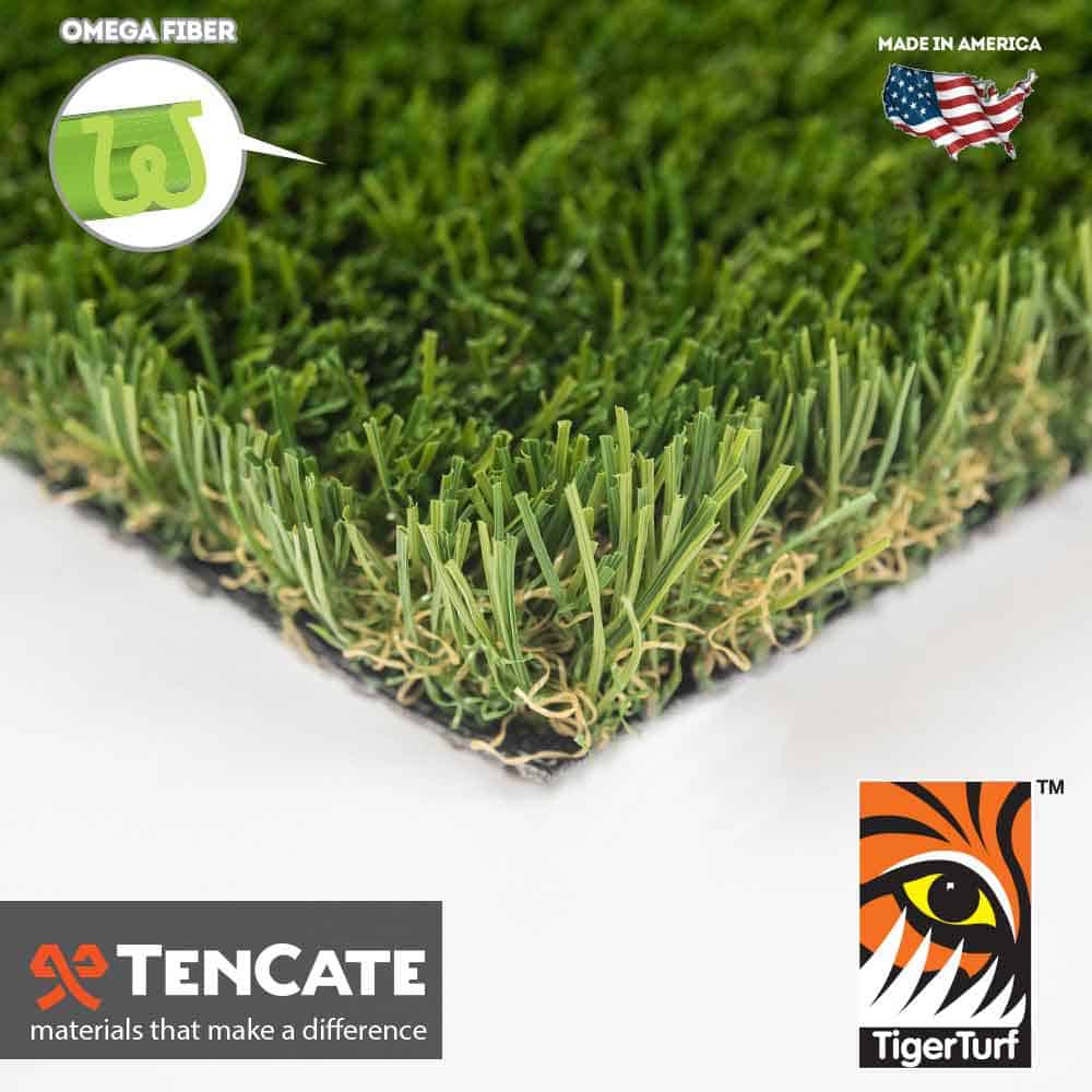 Everglade Fescue synthetic turf sample